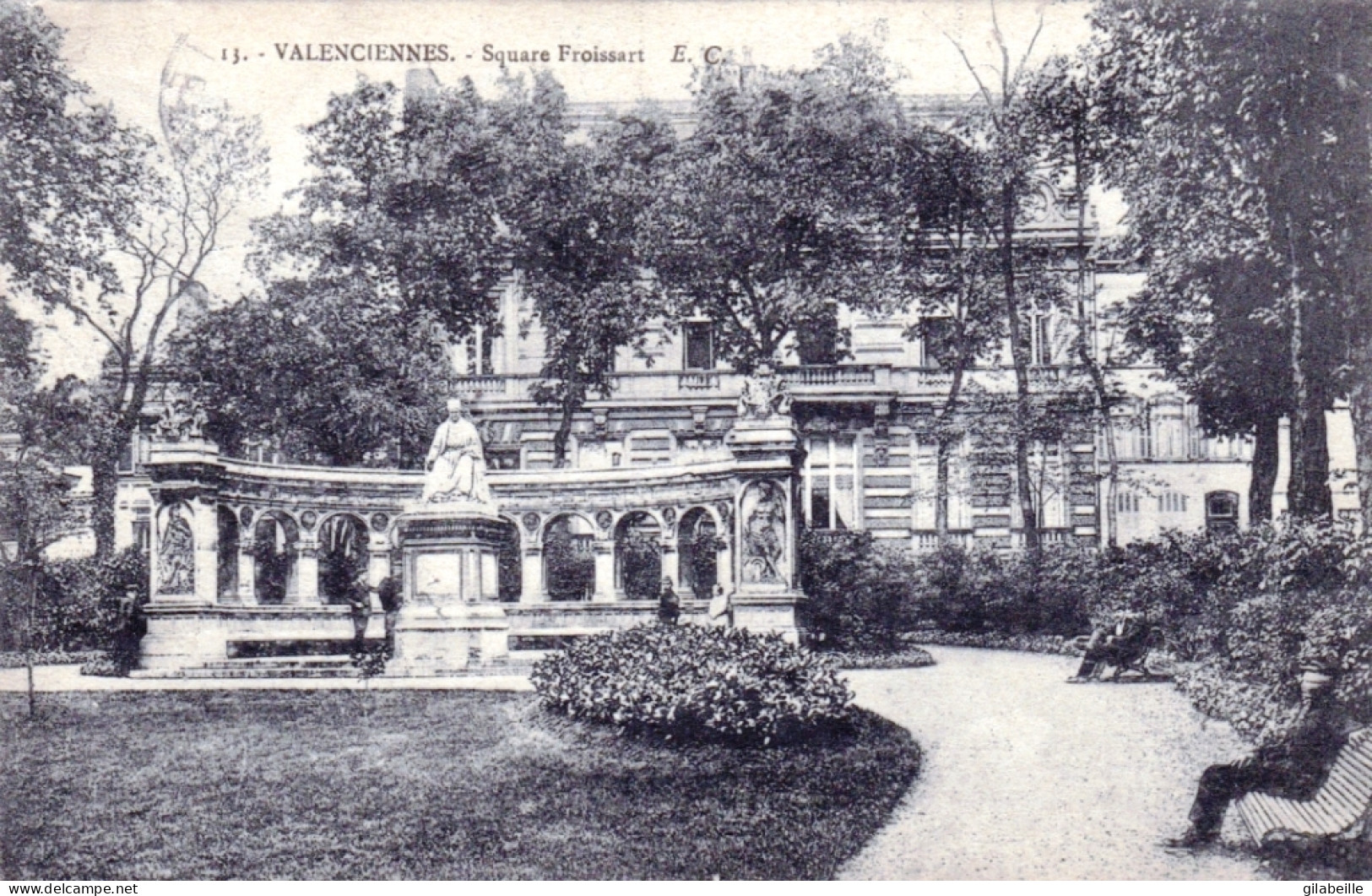 59 - VALENCIENNES - Square Froissart - Valenciennes