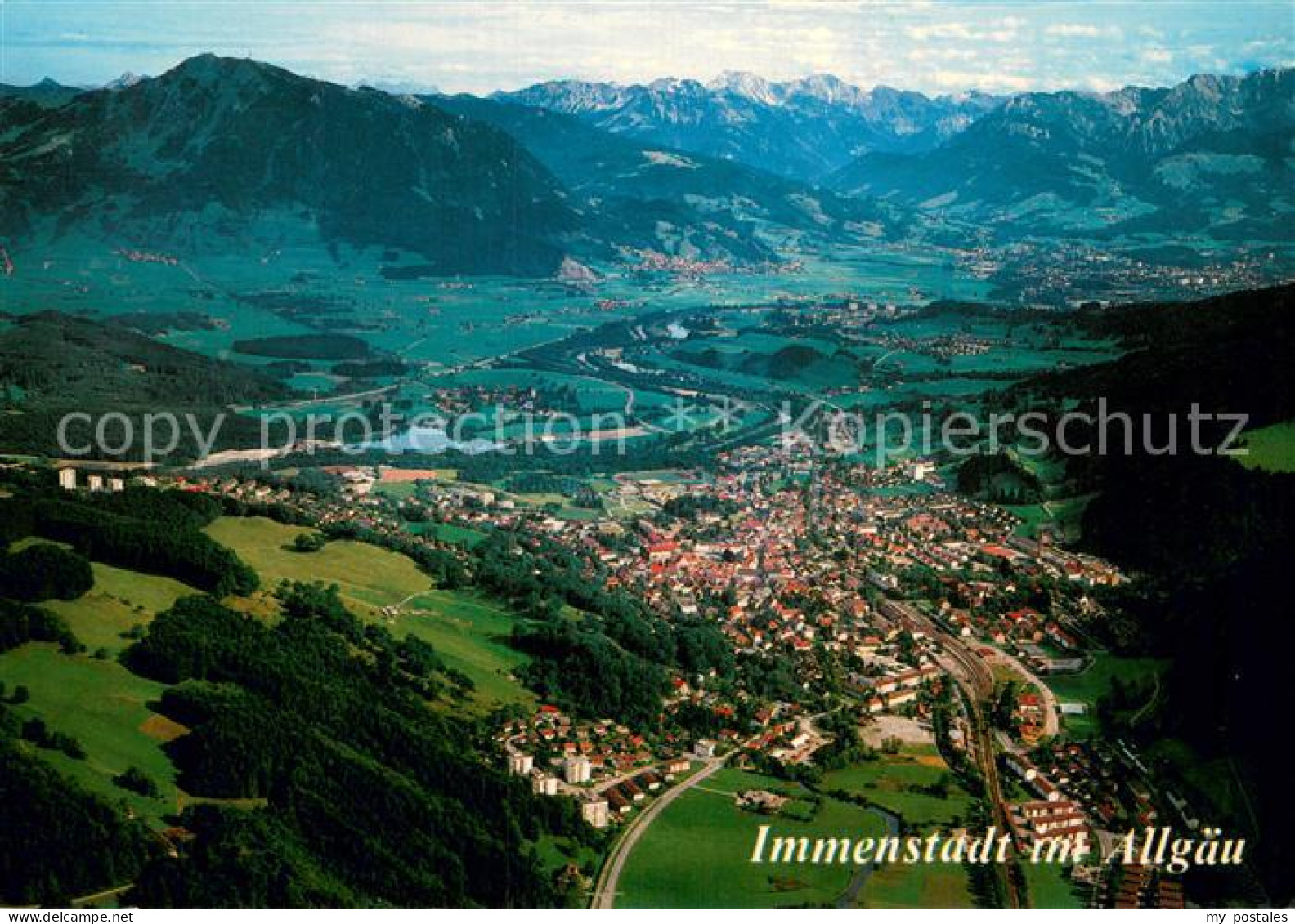 73780599 Immenstadt Allgaeu Fliegeraufnahme Immenstadt Allgaeu - Immenstadt