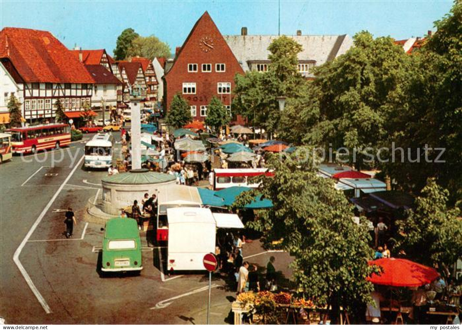 73780552 Bad Salzuflen Markttag Auf Dem Historischen Salzhof Post Langestrasse B - Bad Salzuflen