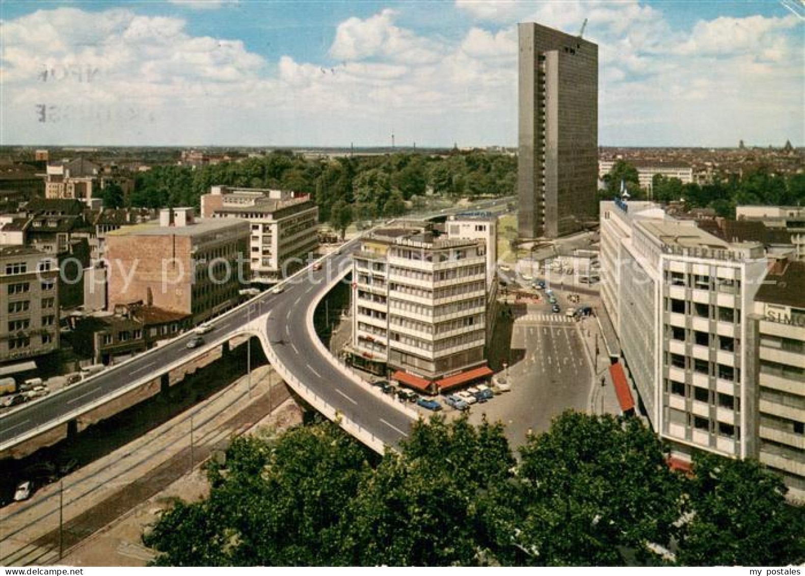 73780544 Duesseldorf Hochstrasse Mit Thyssenhochhaus Duesseldorf - Duesseldorf