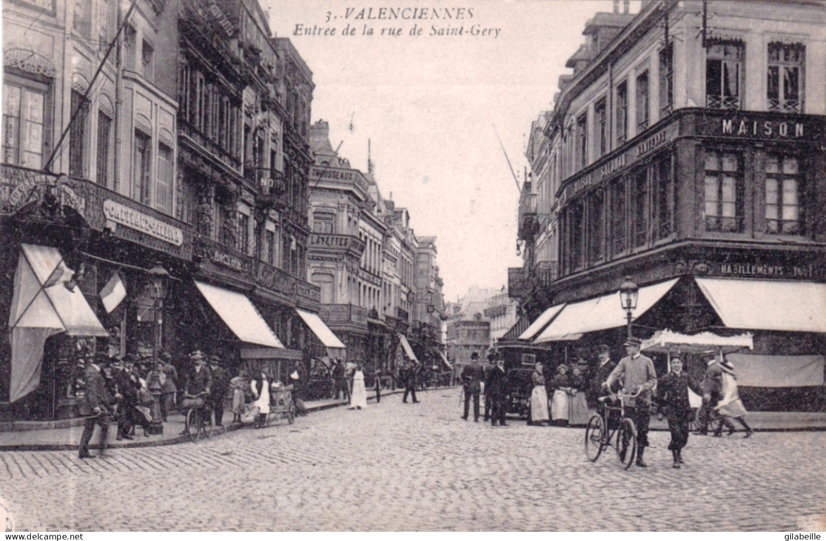 59 - VALENCIENNES - Entrée De La Rue De Saint Gery - Valenciennes