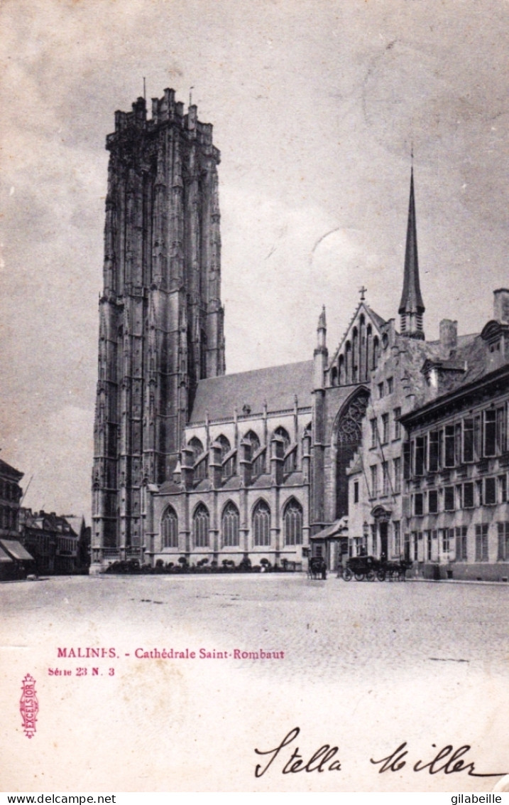 MALINES - MECHEREN -  La Cathedrale Saint Rombaut - Malines