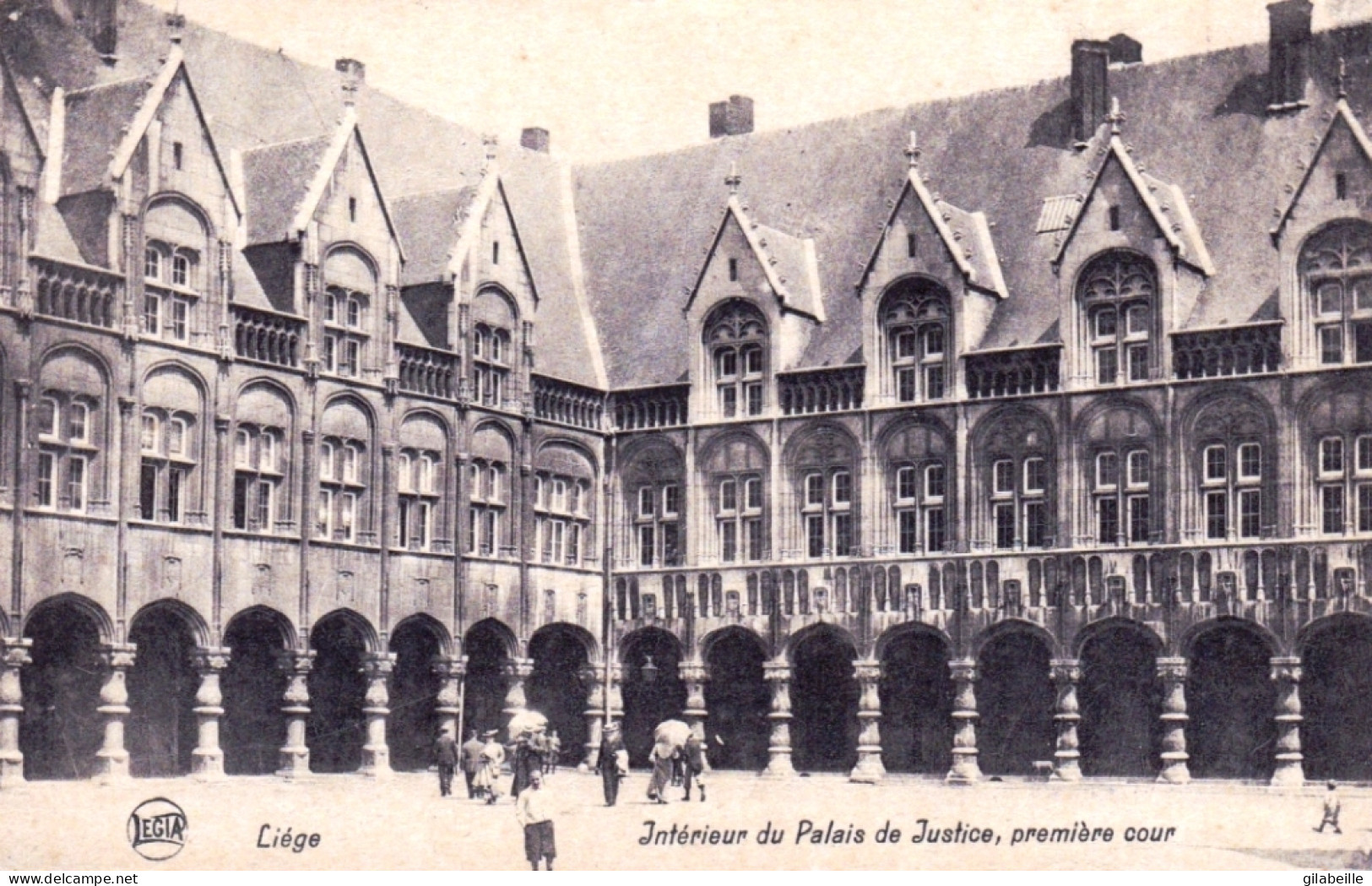 LIEGE - Interieur Du Palais De Justice - Premiere Cour - Liège