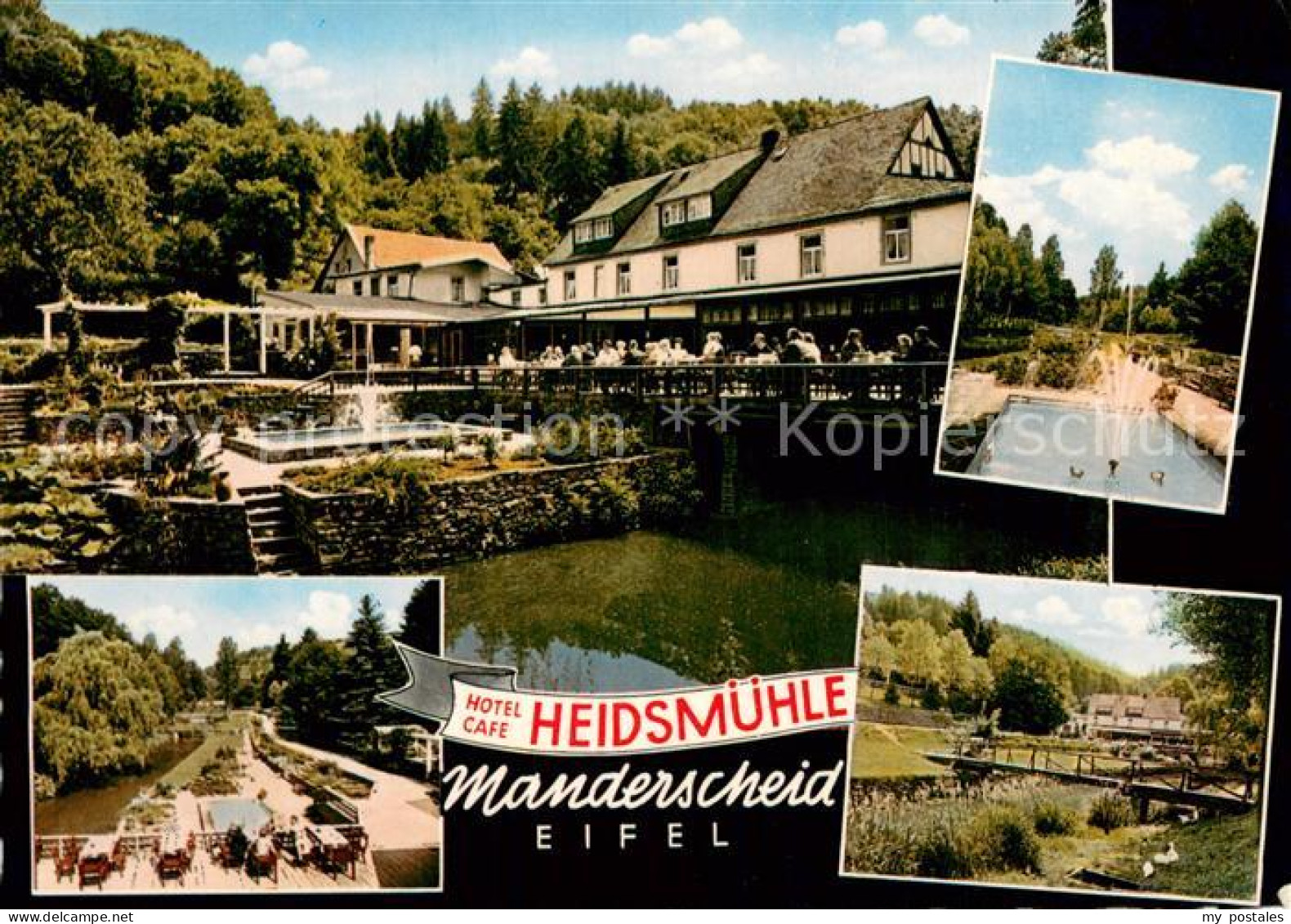 73780516 Manderscheid Eifel Hotel Cafe Heidmuehle Manderscheid Eifel - Manderscheid