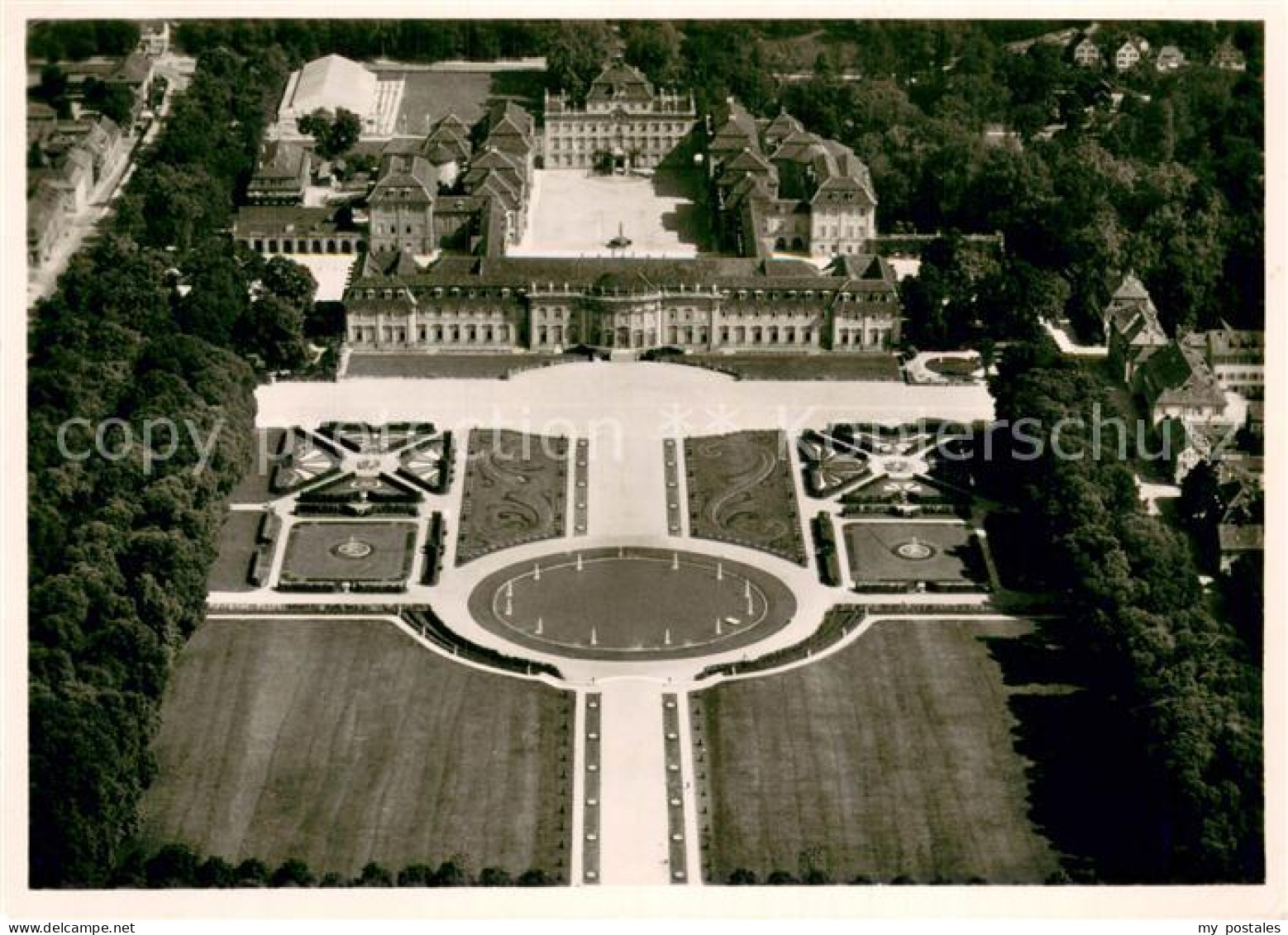 73780469 Ludwigsburg  Wuerttemberg Schloss Mit Schlossanlagen  - Ludwigsburg