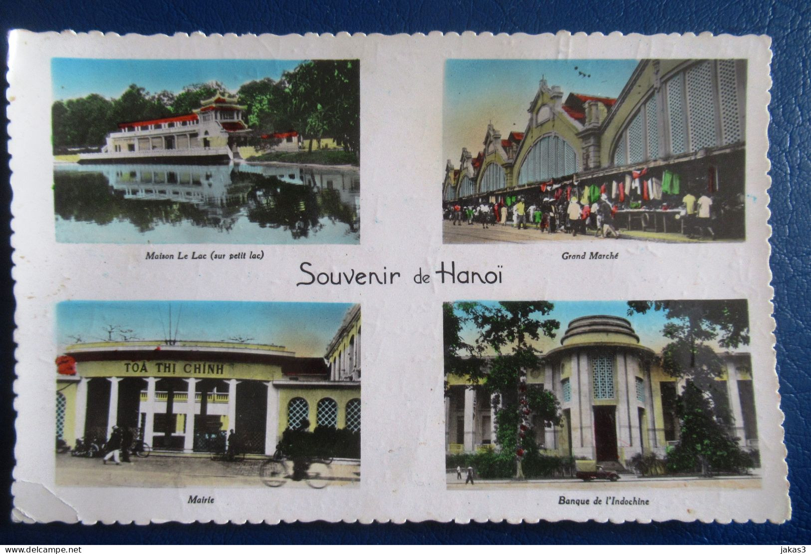 CPM CARTE POSTALE  CARTE  MULTI-VUES DE HANOÏ ( VIETNAM  ) - Vietnam