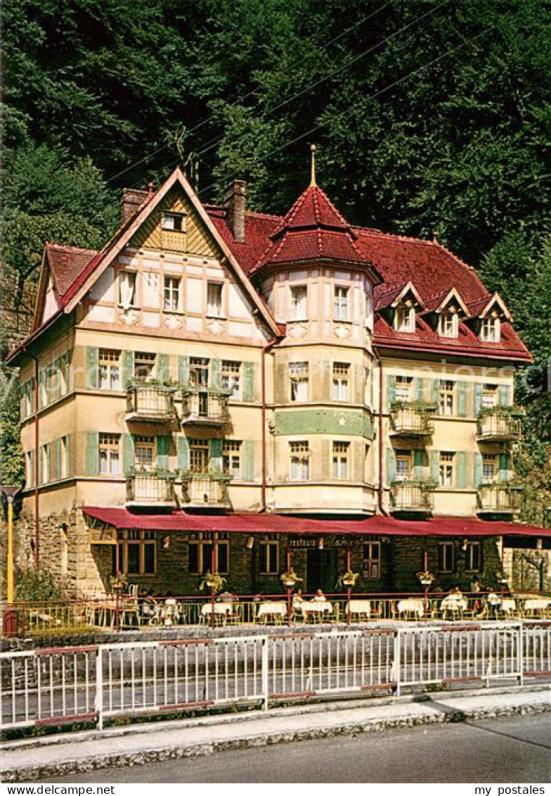 73780437 Hrensko Herrnskretschen Boehmen CZ Hotel Praha   - Repubblica Ceca