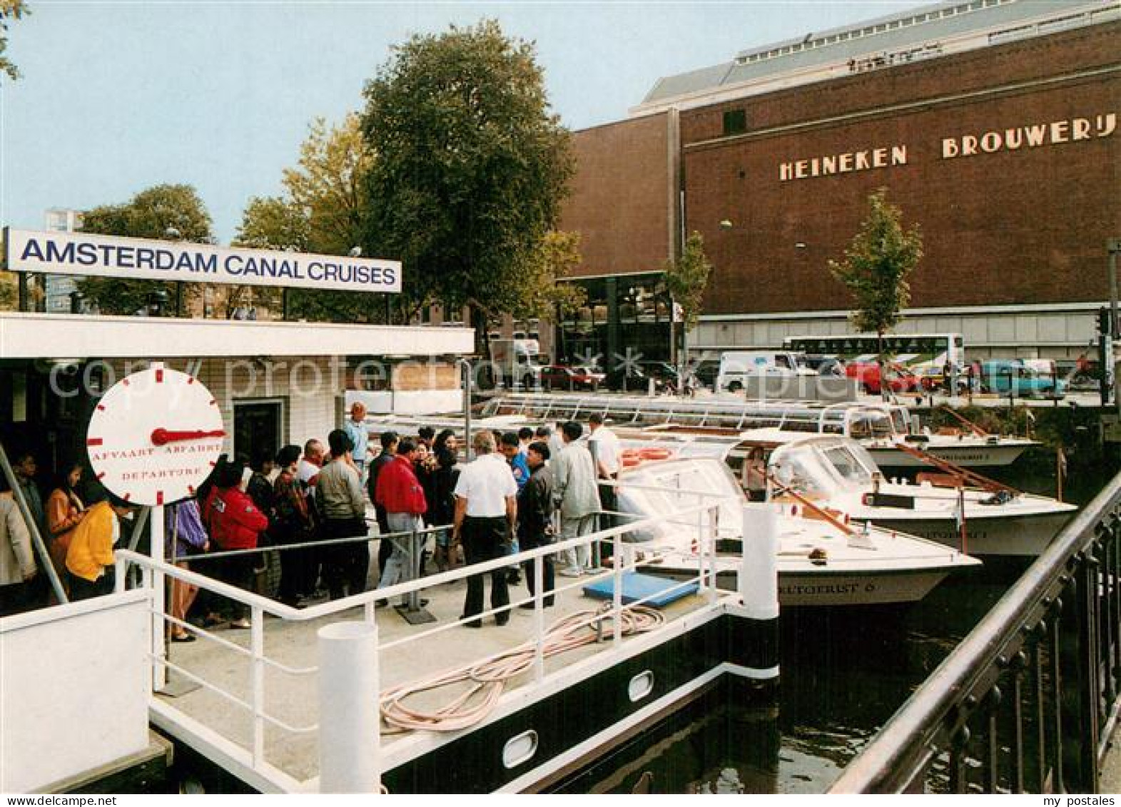 73780431 Amsterdam  NL Afvaarsteiger Rederij De Amstel Tegenover Heineken Brouwe - Autres & Non Classés