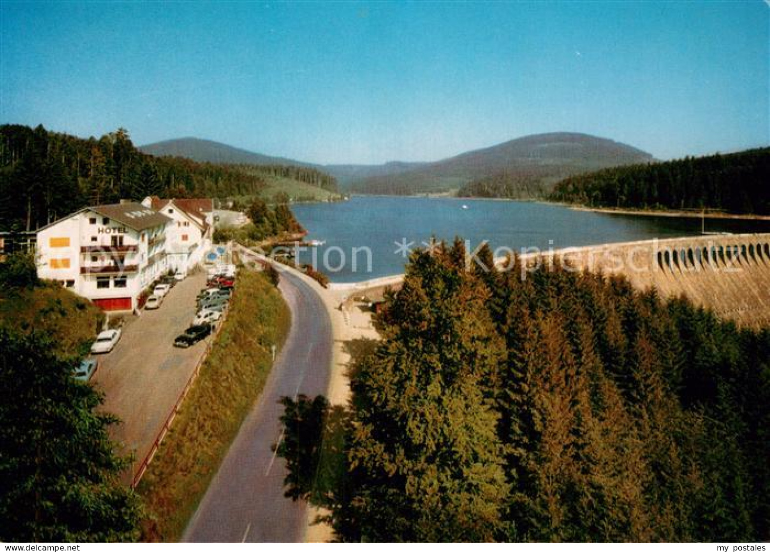 73780372 Schwarzenbachtalsperre Schwarzenbachhotel Panorama Schwarzenbachtalsper - Andere & Zonder Classificatie