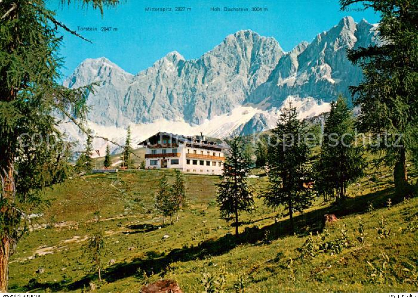 73780371 Ramsau Dachstein Steiermark Gletscherbahn Tuerlwandhuette Ramsau Dachst - Autres & Non Classés