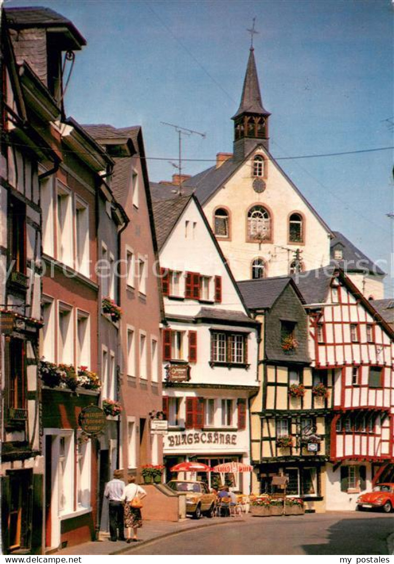 73780300 Bernkastel-Kues Burgstrasse Mit Ehemaligem Kapuzinerkloster Bernkastel- - Bernkastel-Kues