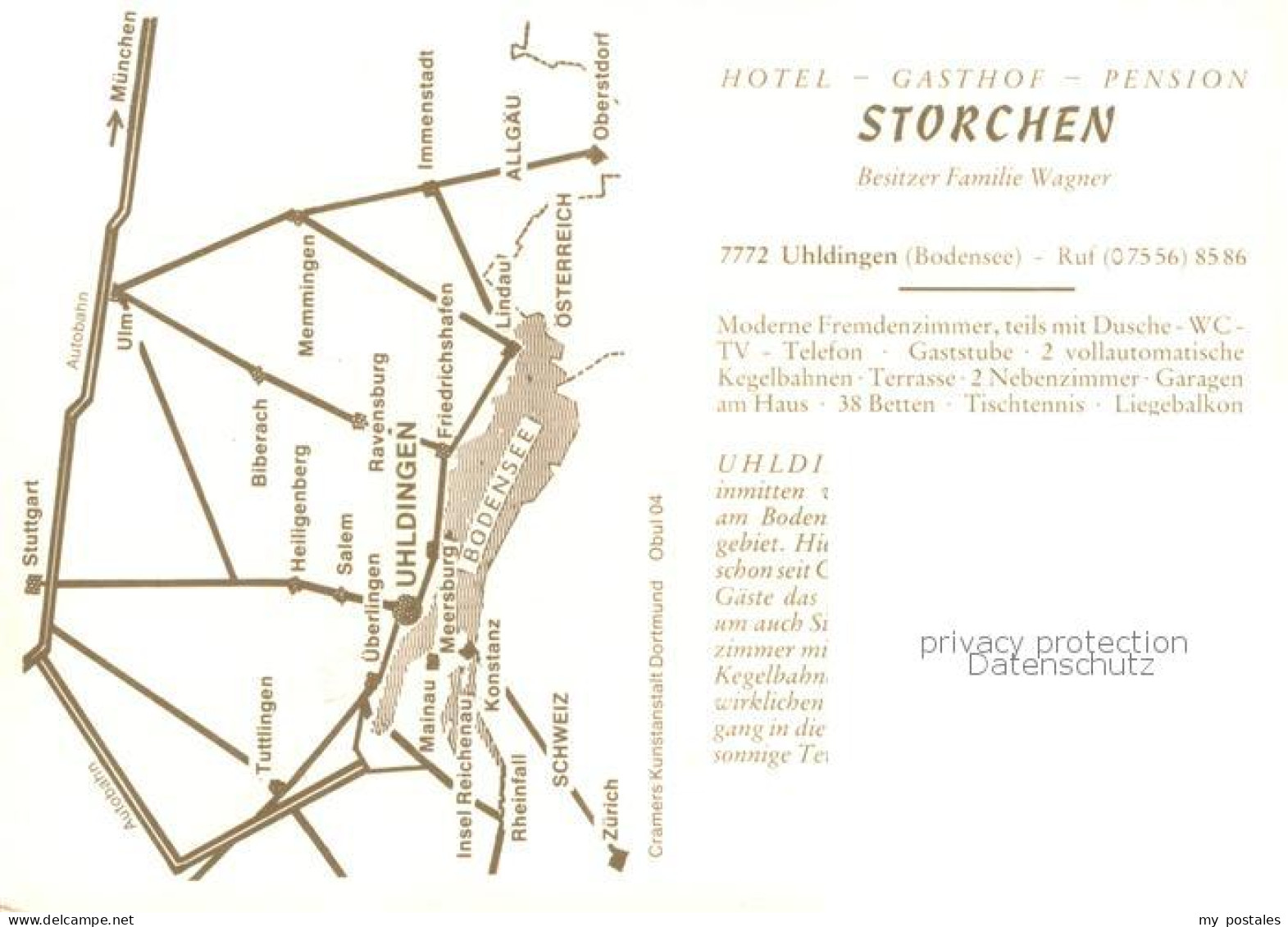 73780284 Uhldingen-Muehlhofen Hotel Gasthof Storchen Gastraeume  Uhldingen-Muehl - Otros & Sin Clasificación