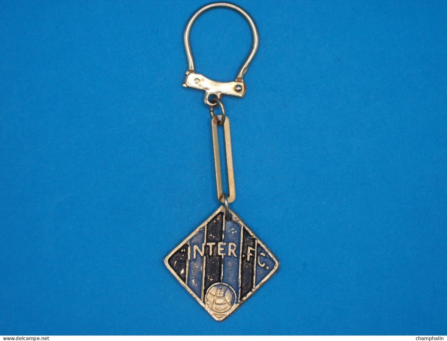 Porte-clé Métal - Italie - Football - Inter F.C. à Milano - Sports Calcio Internazionale - Années 50-60 - Key-rings