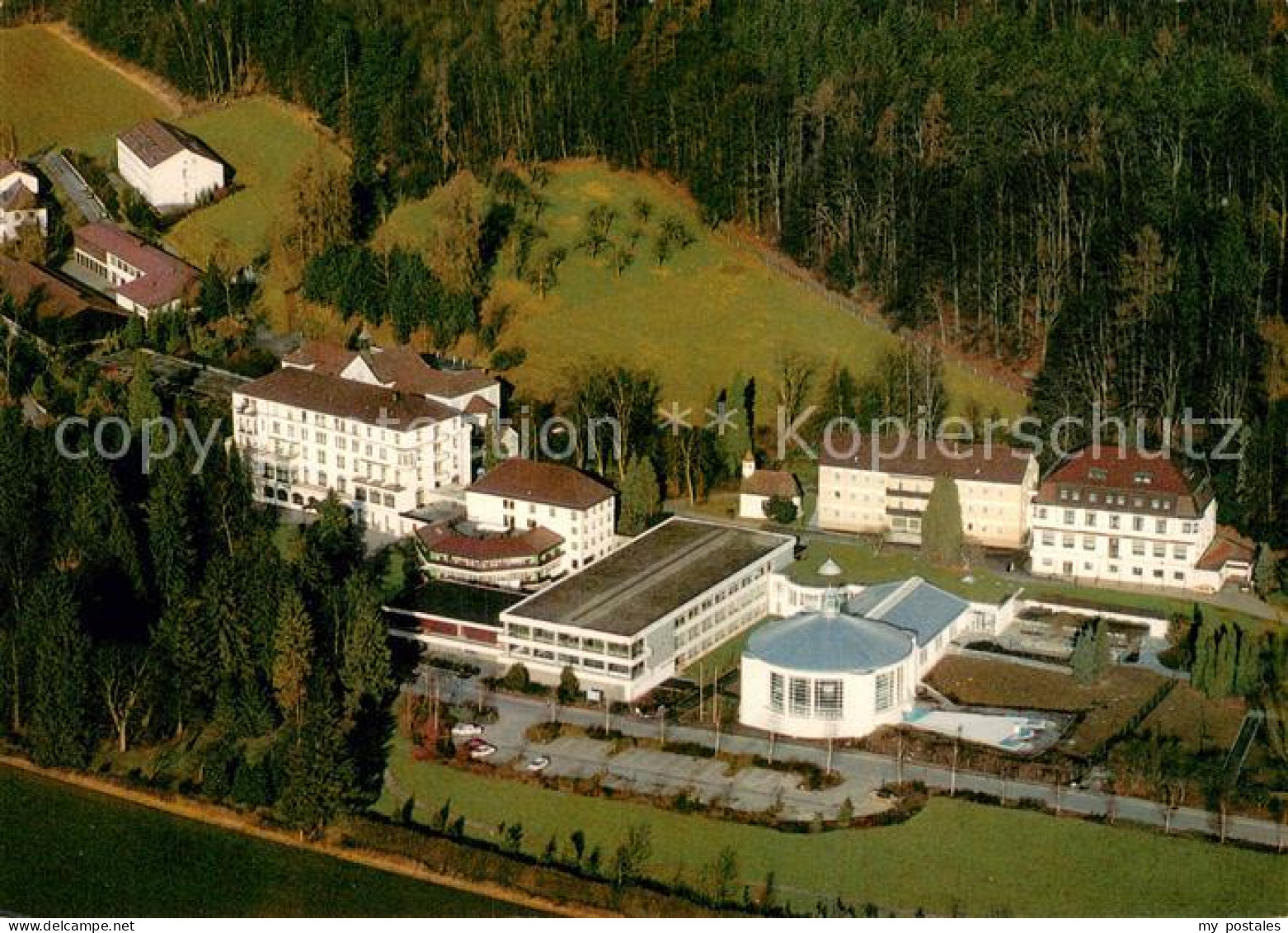 73780252 Biberach  Riss Thermalbad Und Kneippsanatorium Fliegeraufnahme  - Biberach