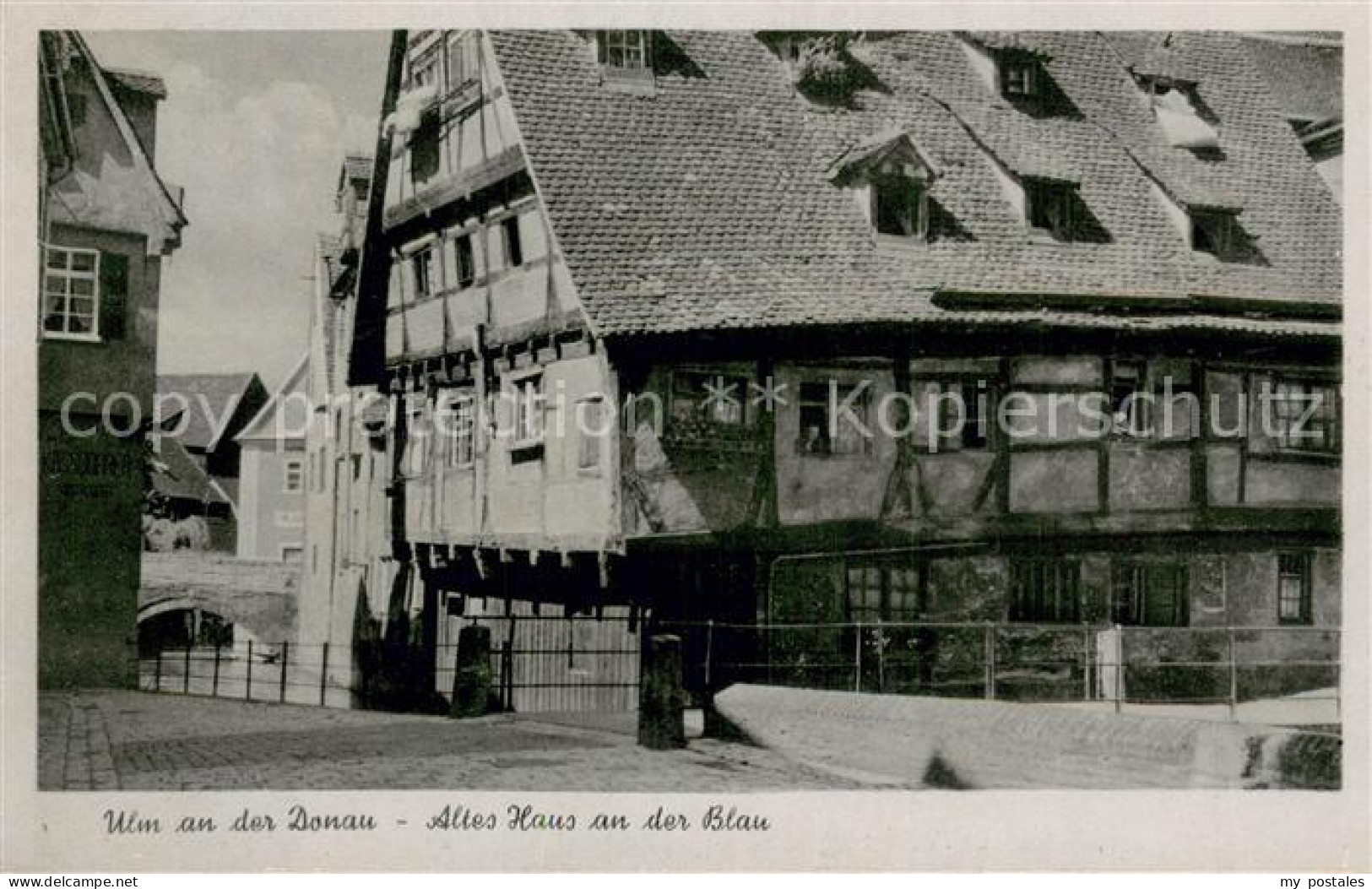 73780229 Ulm  Donau Altes Haus An Der Blau  - Ulm