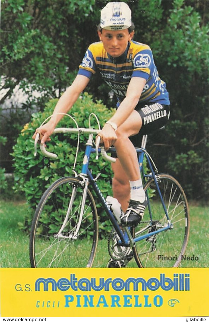 Vélo Coureur Cycliste Italien Pinori Nedo - Team Pinarello - Cycling - Cyclisme - Ciclismo - Wielrennen  - Ciclismo