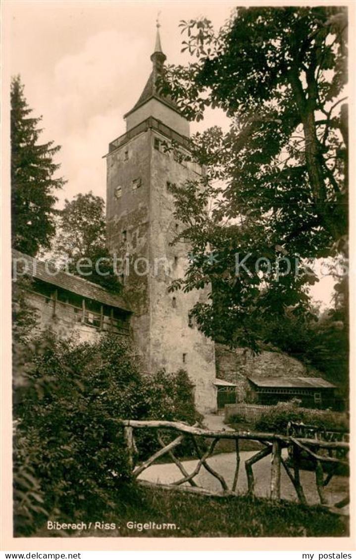 73780211 Biberach  Riss Gigelturm  - Biberach