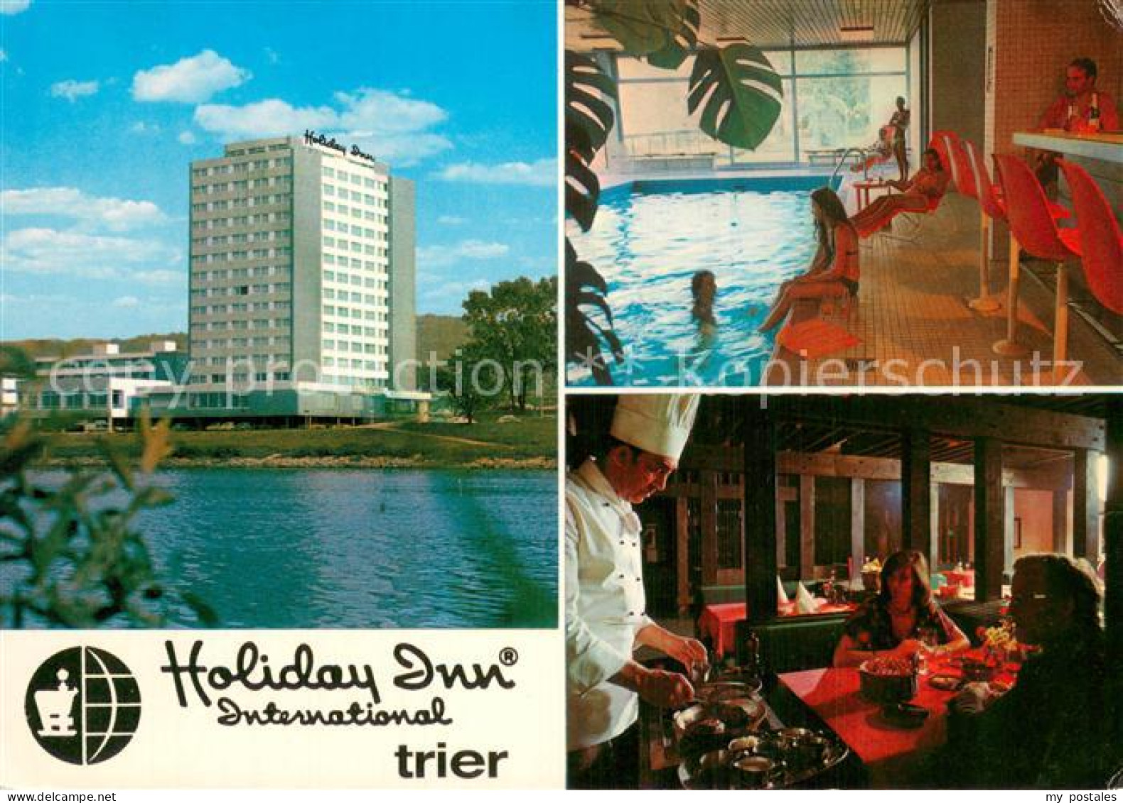 73780167 Trier Hotel Holiday Inn International Restaurant Hallenbad Trier - Trier