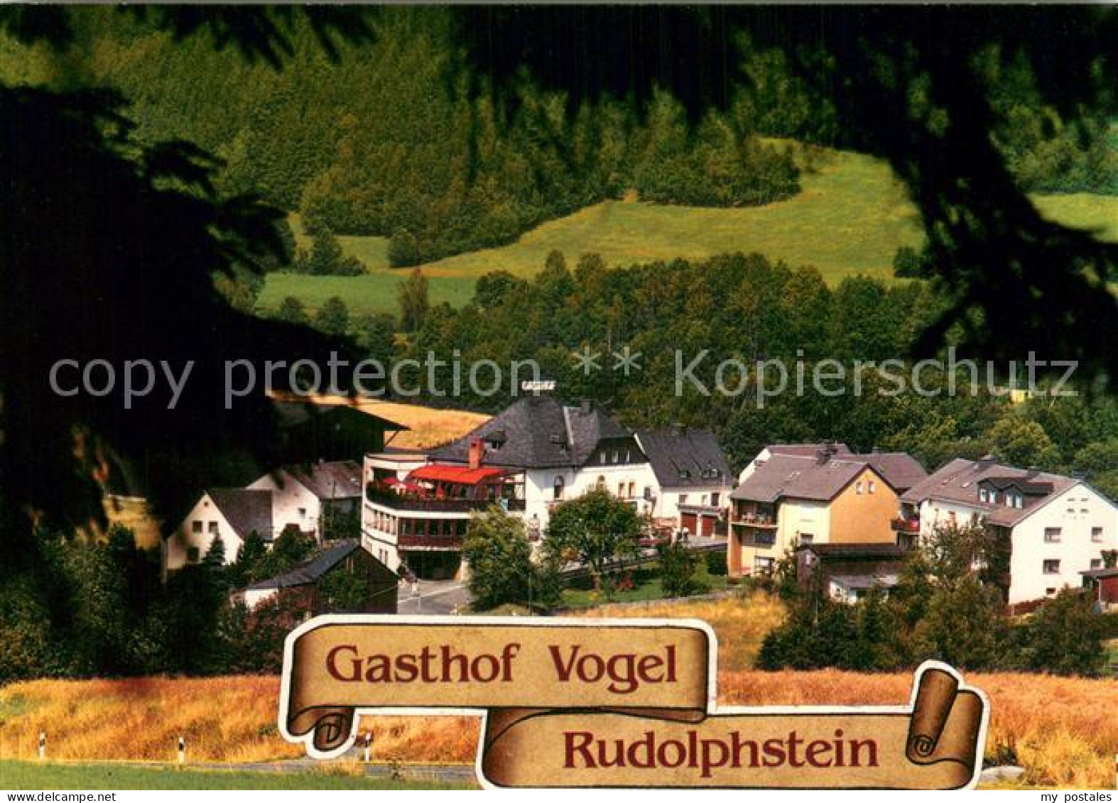 73780159 Rudolphstein Gasthof Hotel Pension Vogel Im Naturpark Frankenwald Rudol - Autres & Non Classés