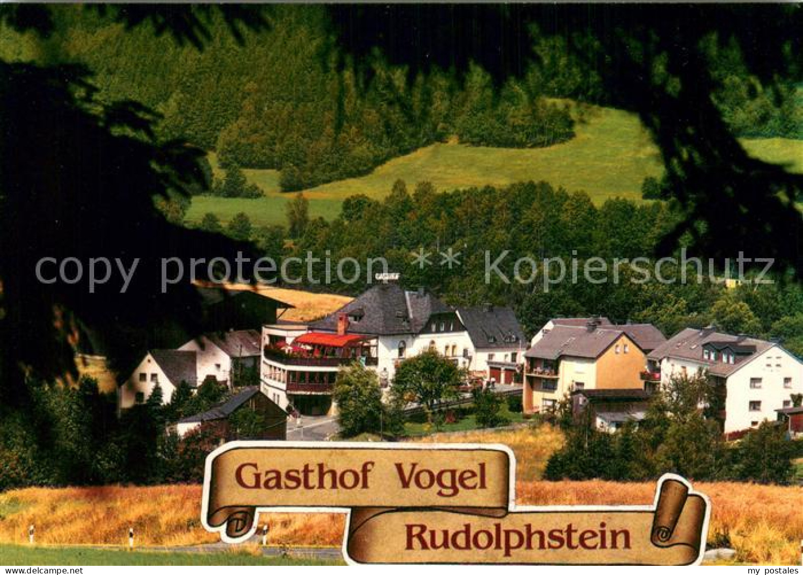 73780158 Rudolphstein Gasthof Hotel Pension Vogel Im Naturpark Frankenwald Rudol - Autres & Non Classés