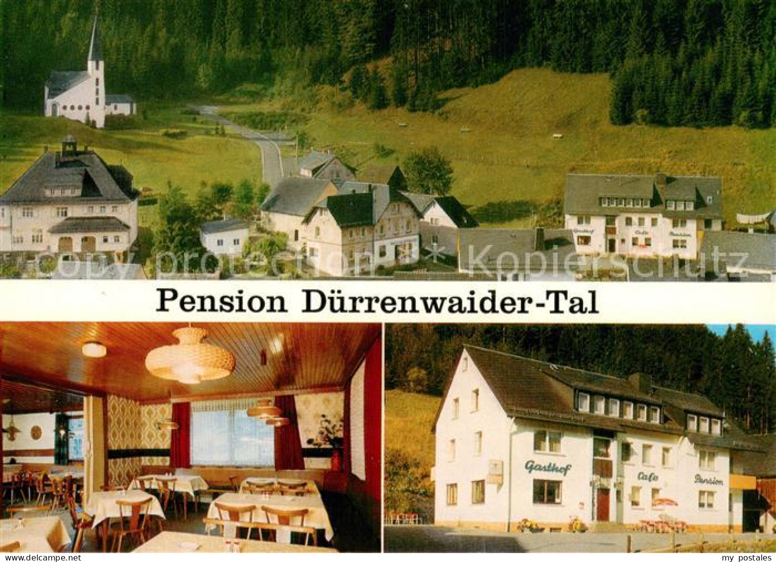73780156 Duerrenwaid Gasthof Pension Duerrenwaider Tal Kirche Duerrenwaid - Autres & Non Classés