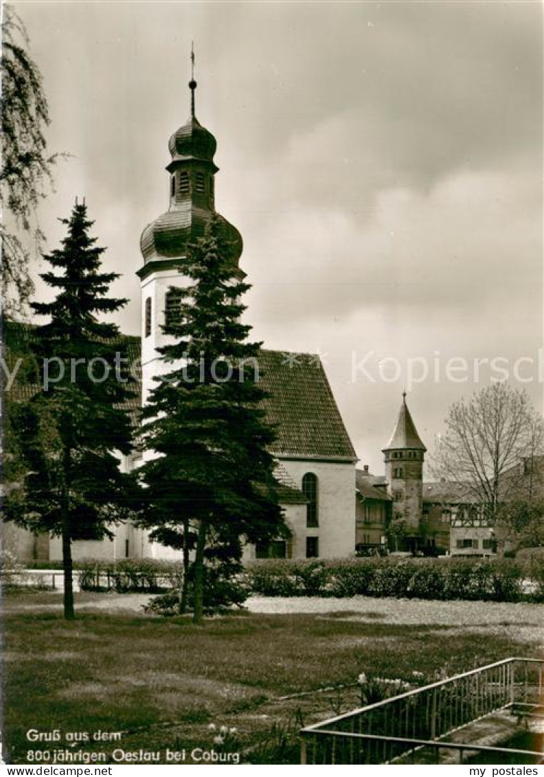 73780143 Oeslau Kirche 800jaehrige Stadt Oeslau - Autres & Non Classés