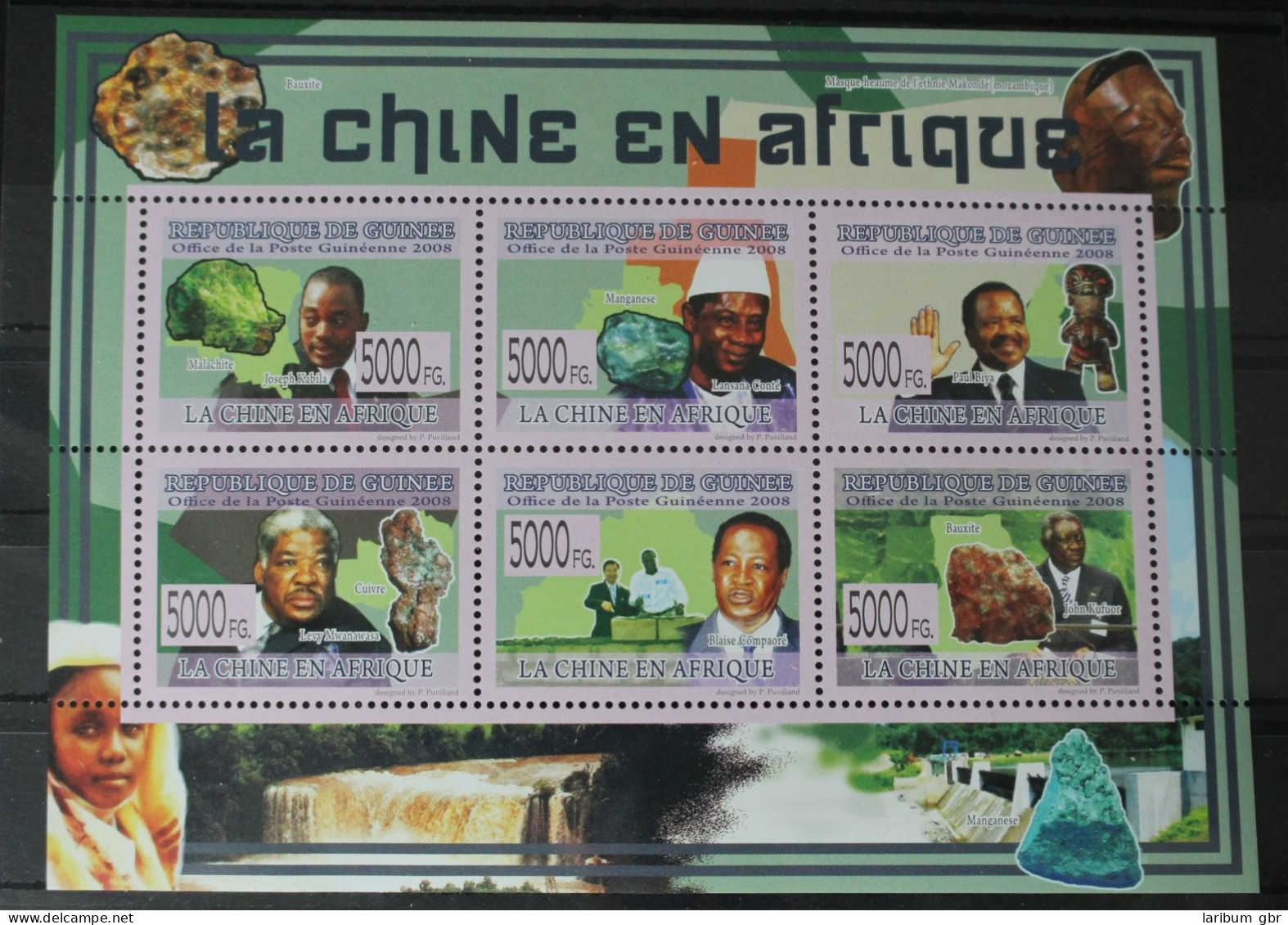 Guinea 6116-6121 Postfrisch Als Kleinbogen #WE246 - Guinea (1958-...)