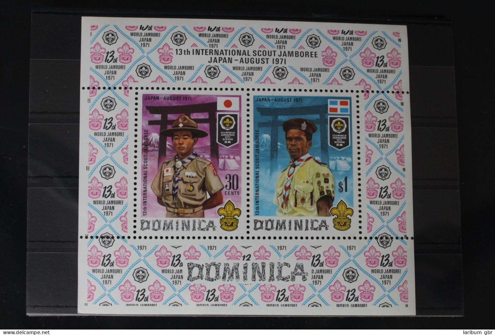Dominica Block 10 Mit 325-326 Postfrisch #WE274 - Dominique (1978-...)