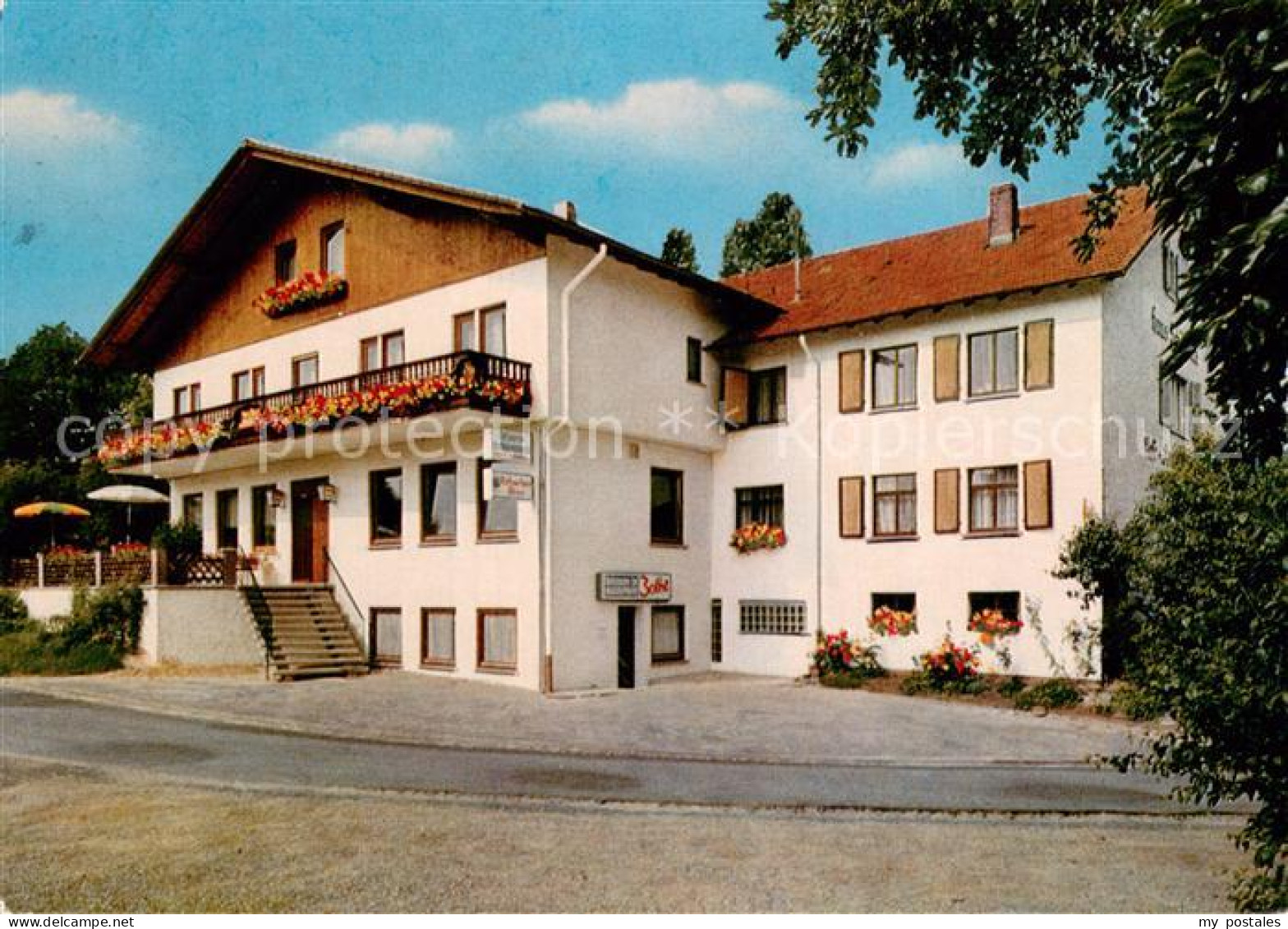 73780101 Guettersbach Cafe Pension Haus Schoenblick Guettersbach - Sonstige & Ohne Zuordnung