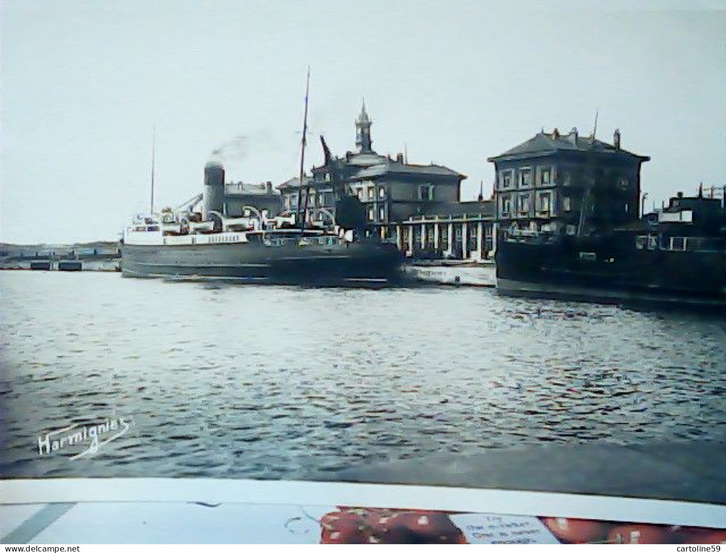 FRANCE  PAS DE CALAIS - CALAIS - La Gare Maritime NAVE SHIP BATEAUX  VB1947 JV6301 - Calais