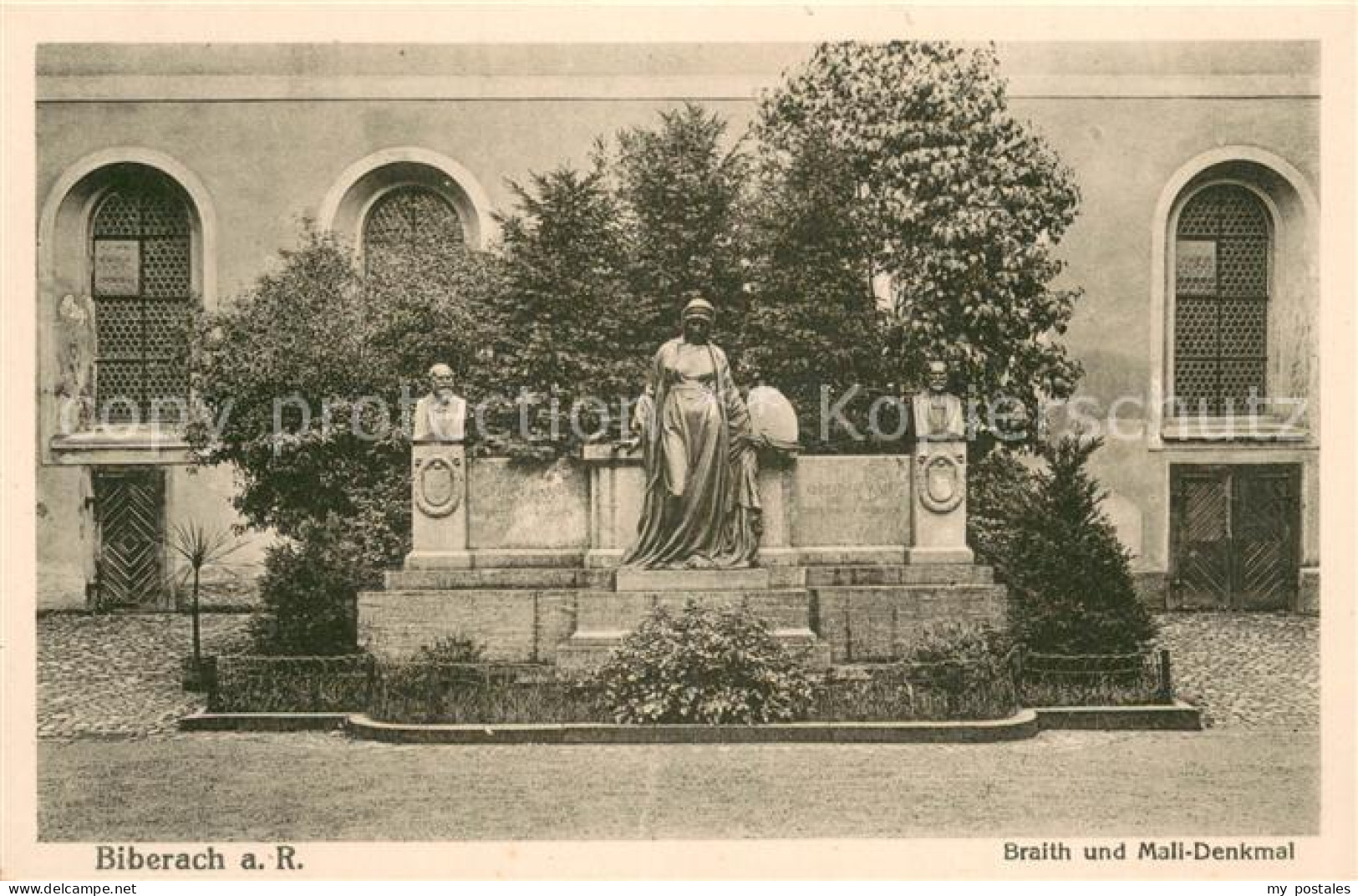 73780041 Biberach  Riss Braith Und Mali Denkmal  - Biberach