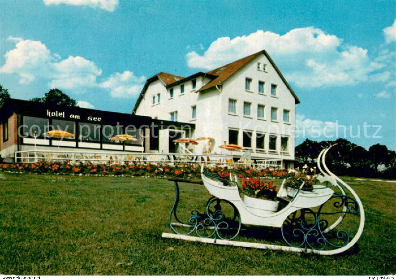 73779916 Ascheberg Holstein Hotel Am See Restaurant Blumenschlitten Ascheberg Ho - Autres & Non Classés