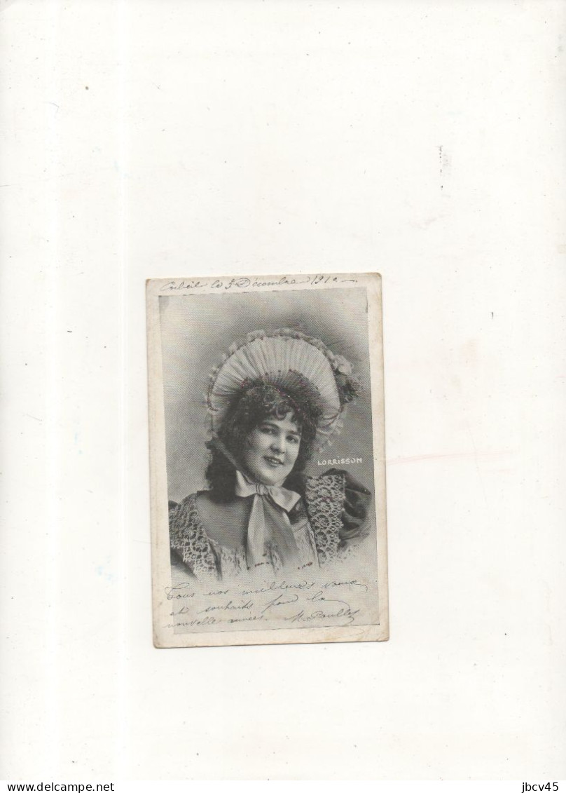 CPA  Fantaisie  "Portrait Coiffe" LORRISSON  1905 - Women