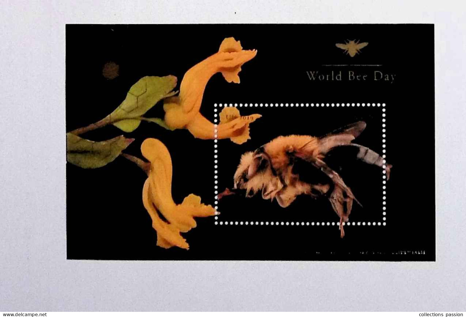 CL, Blocs Et Feuillets, Block, Nations Unies , United Nations, NY, New York, 2019, World Bee Day - Unused Stamps