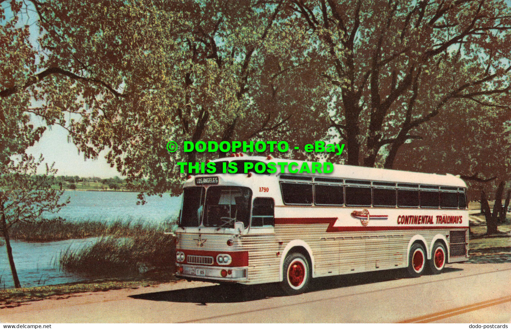 R535422 New Silver Eagle. Trailways Big Silver Eagle Luxury Buses. America. The - Monde