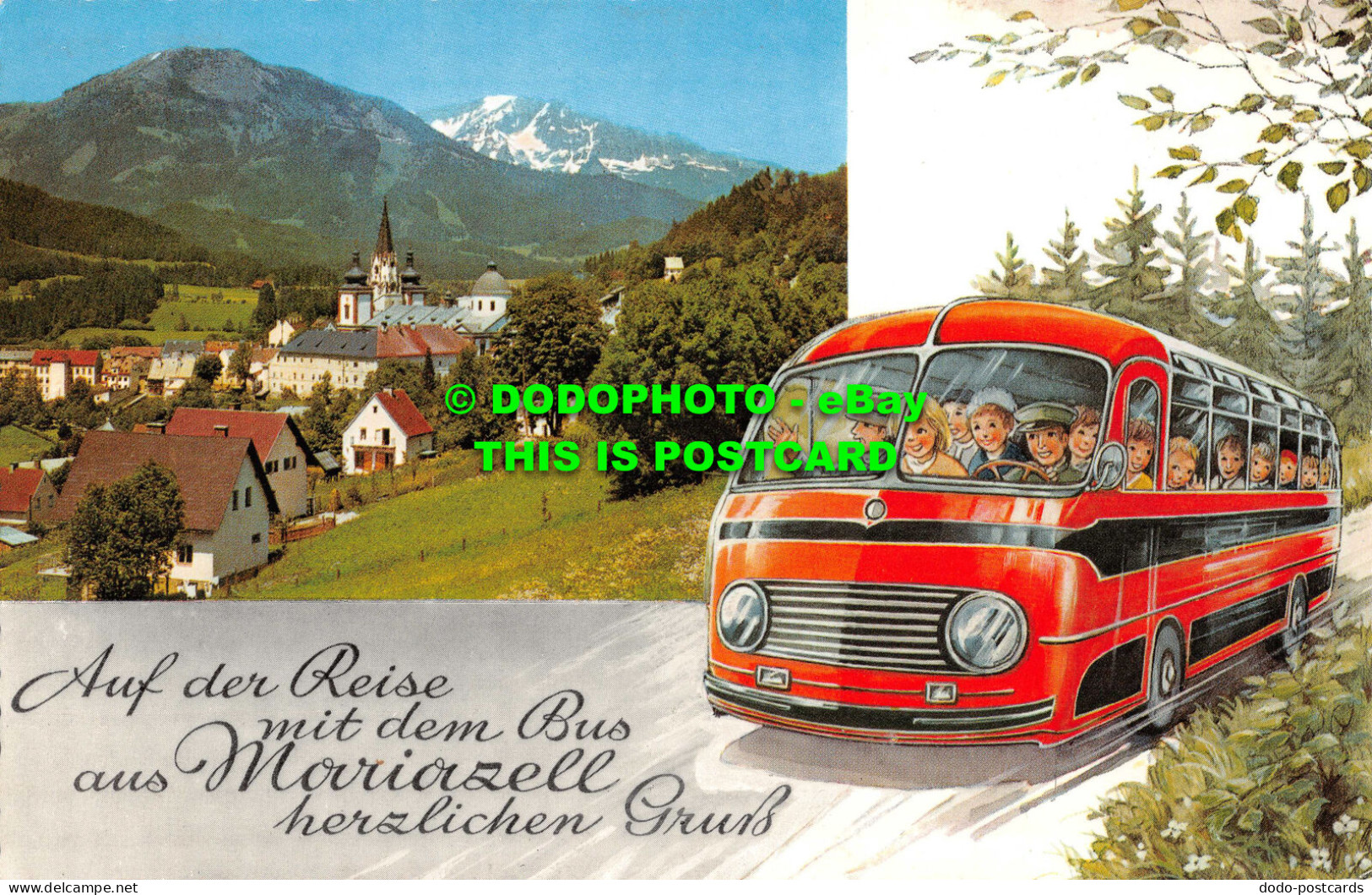 R535423 Auf Der Reise Mit Dem Bus Aus Mariazell Herzlichen Gruss. No. 81429. Ric - World