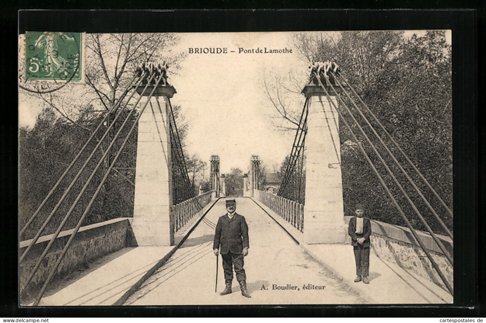 CPA Brioude, Pont De Lamothe  - Brioude