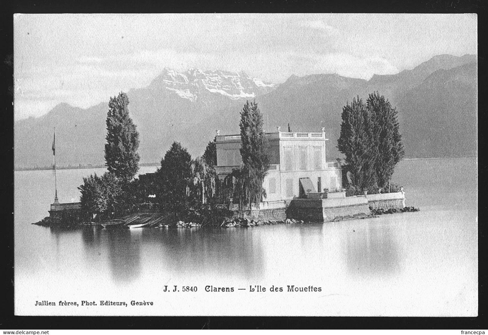 14561 - SUISSE - CLARENS - L'Ile Des Mouettes - Autres & Non Classés