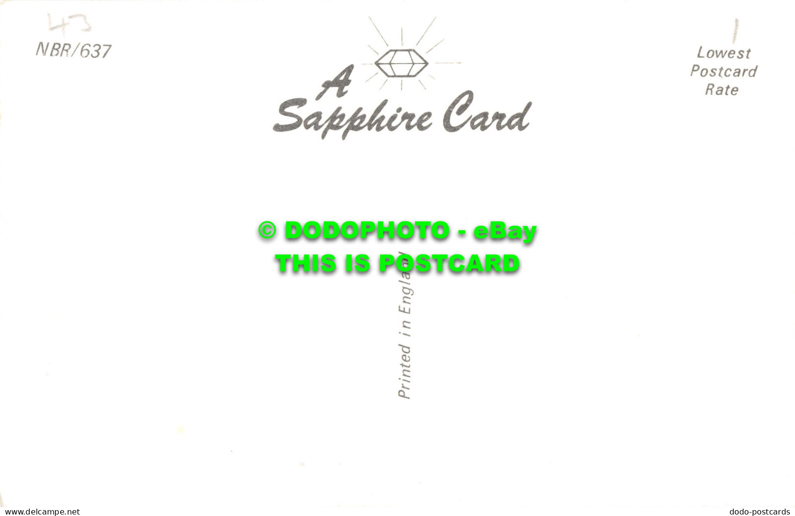 R535779 Norfolk Broads. Albion Wherry. Sapphire Card - Monde
