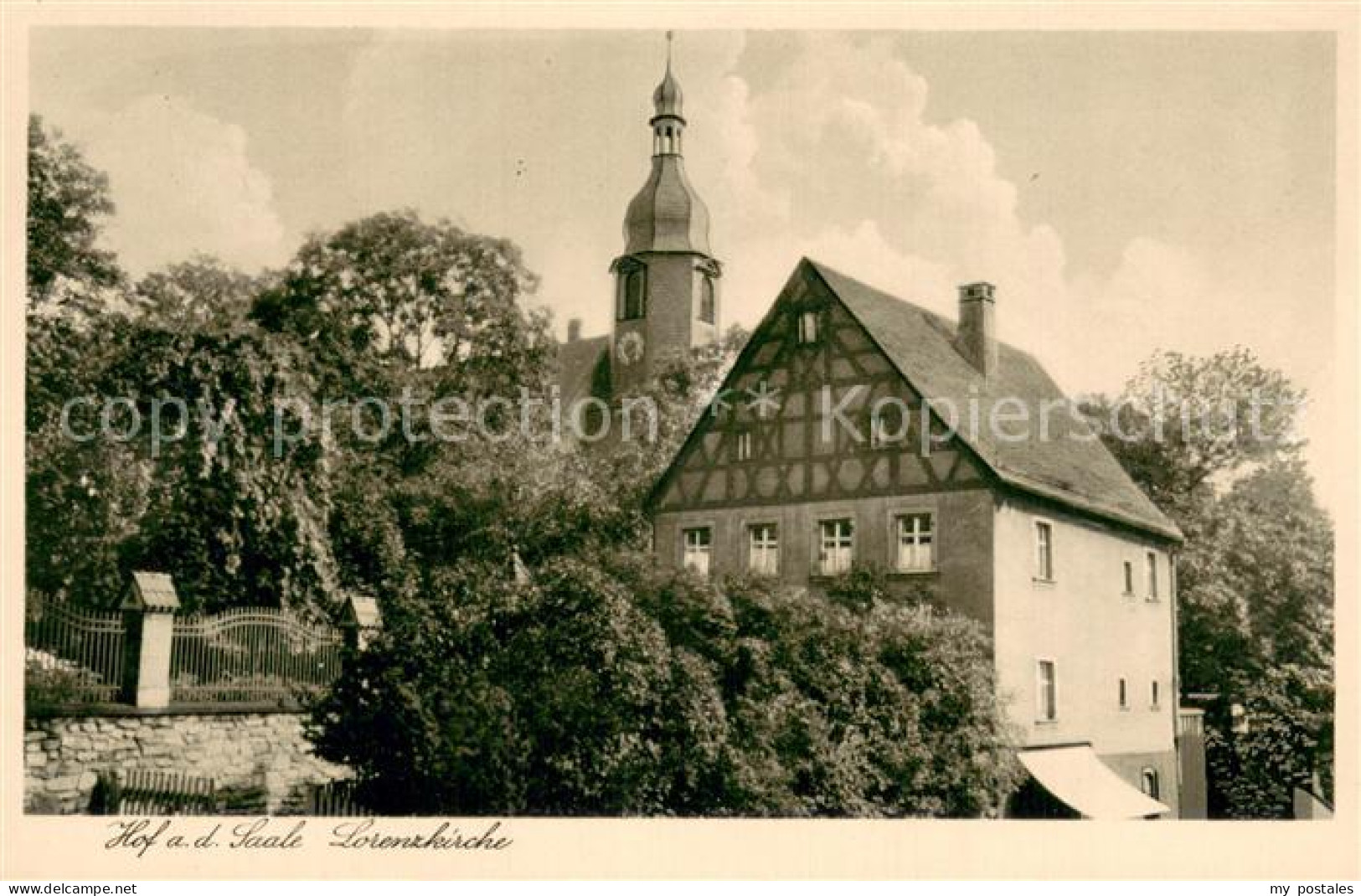 73779591 Hof Saale Lorenzkirche Hof Saale - Hof