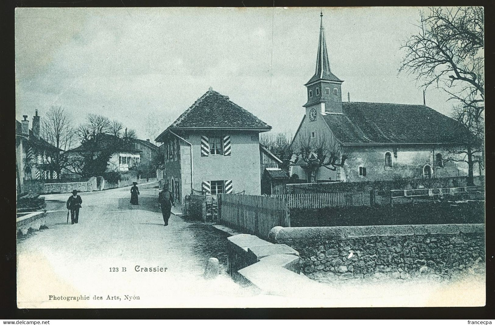 14562 - SUISSE - CRASSIER - La Douane  - DOS NON DIVISE - Crassier