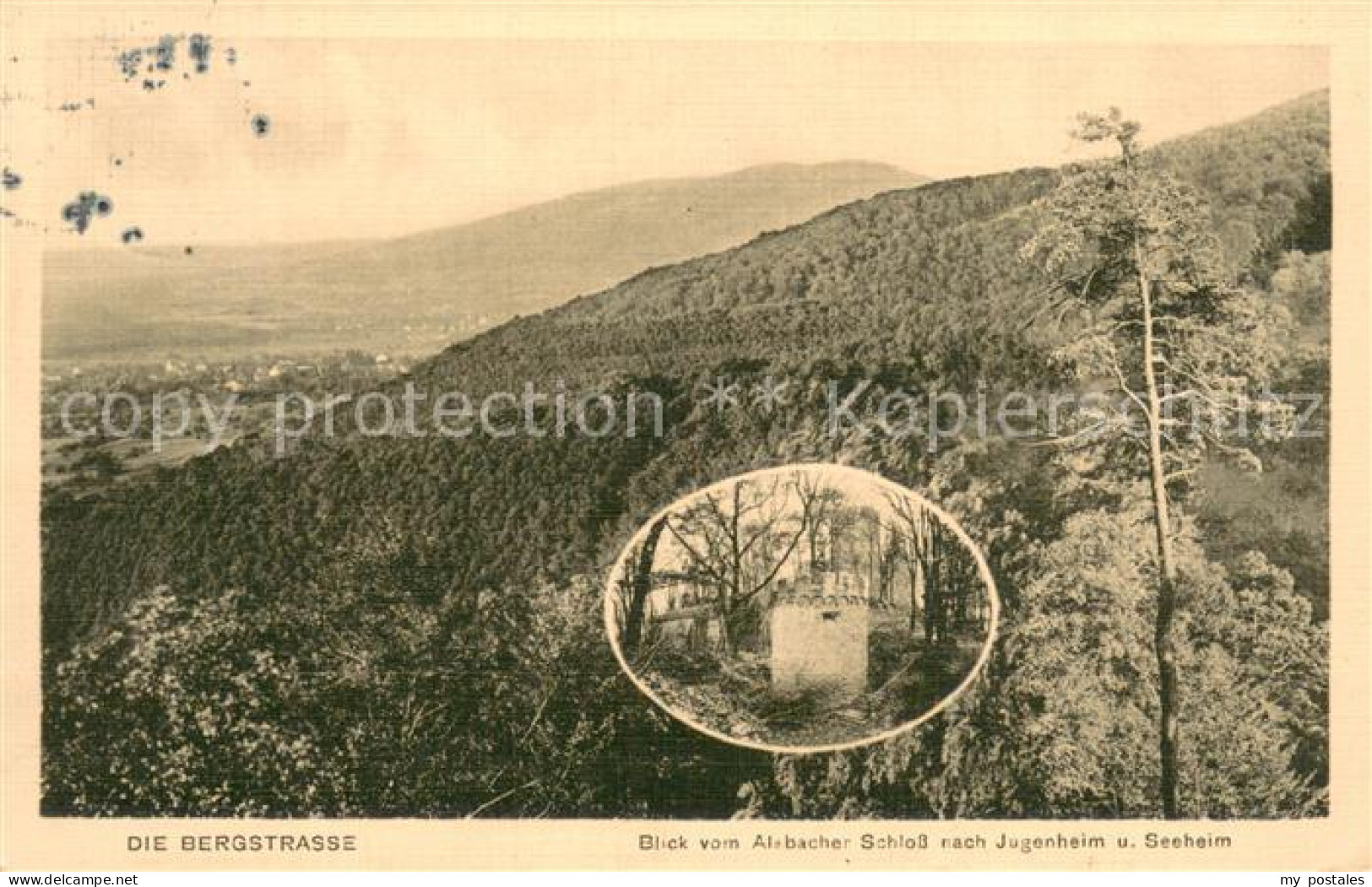 73779483 Seeheim-Jugenheim Panorama Blick Vom Alsbacher Schloss Seeheim-Jugenhei - Sonstige & Ohne Zuordnung