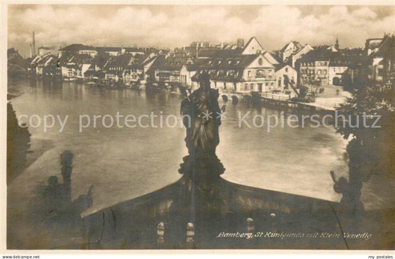 73779478 Bamberg Statue St  Kunigund Mit Klein Venedig Bamberg - Bamberg