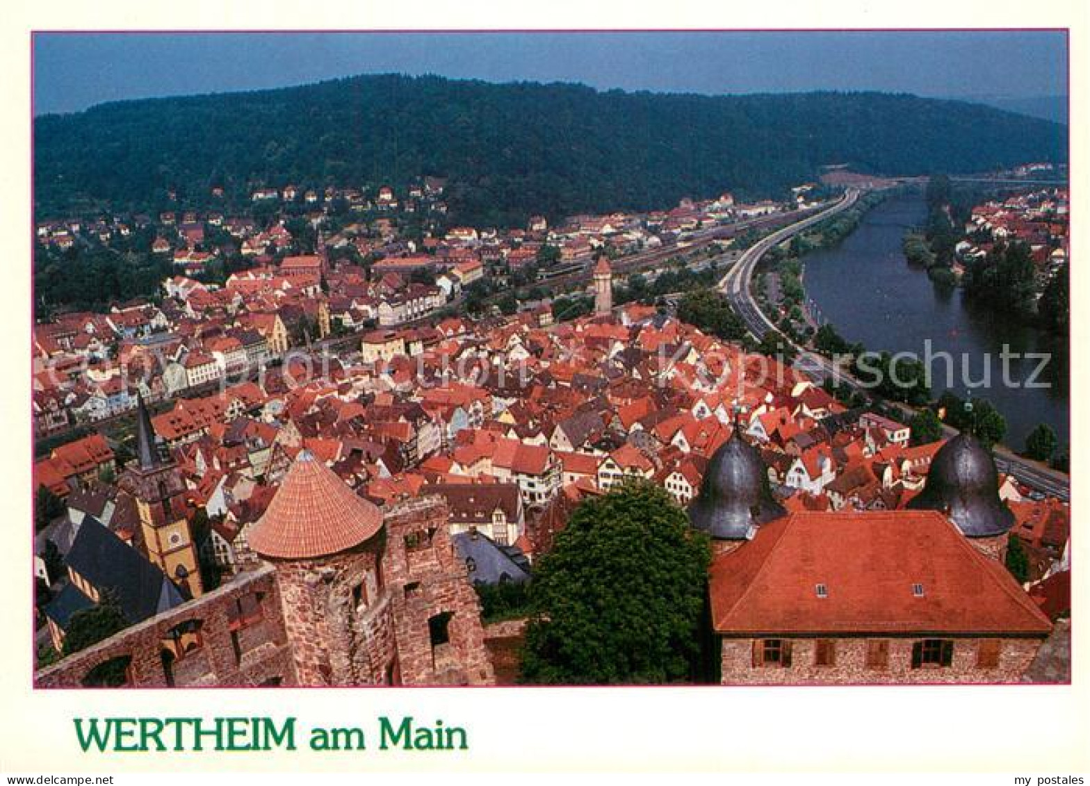 73779414 Wertheim Main Fliegeraufnahme Wertheim Main - Wertheim