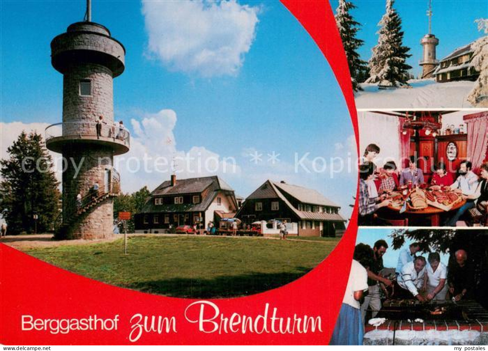 73779362 Furtwangen Berggasthof Zum Brendturm Gaststube Furtwangen - Furtwangen