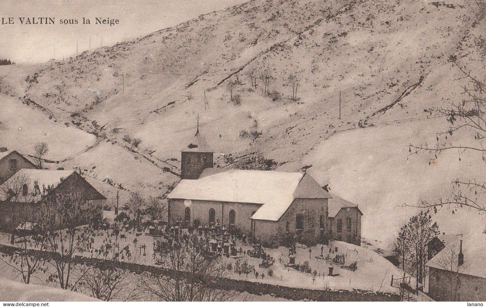 88  6 CPA Le Valtin  Vosges  Eglise Village - Other & Unclassified