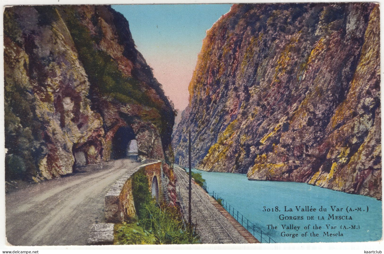 3018.  La Vallée Du Var (A.-M.) - Gorges De La Mescla - (France) - Digne