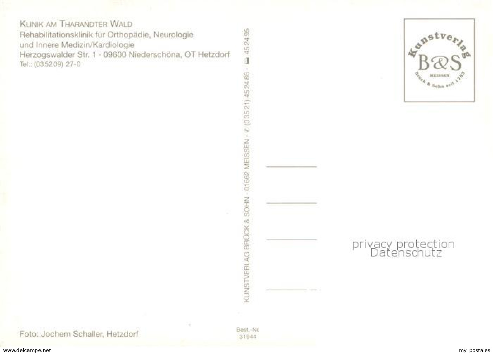 73779145 Hetzdorf Niederschoena Klinik Am Tharandter Wald  - Other & Unclassified