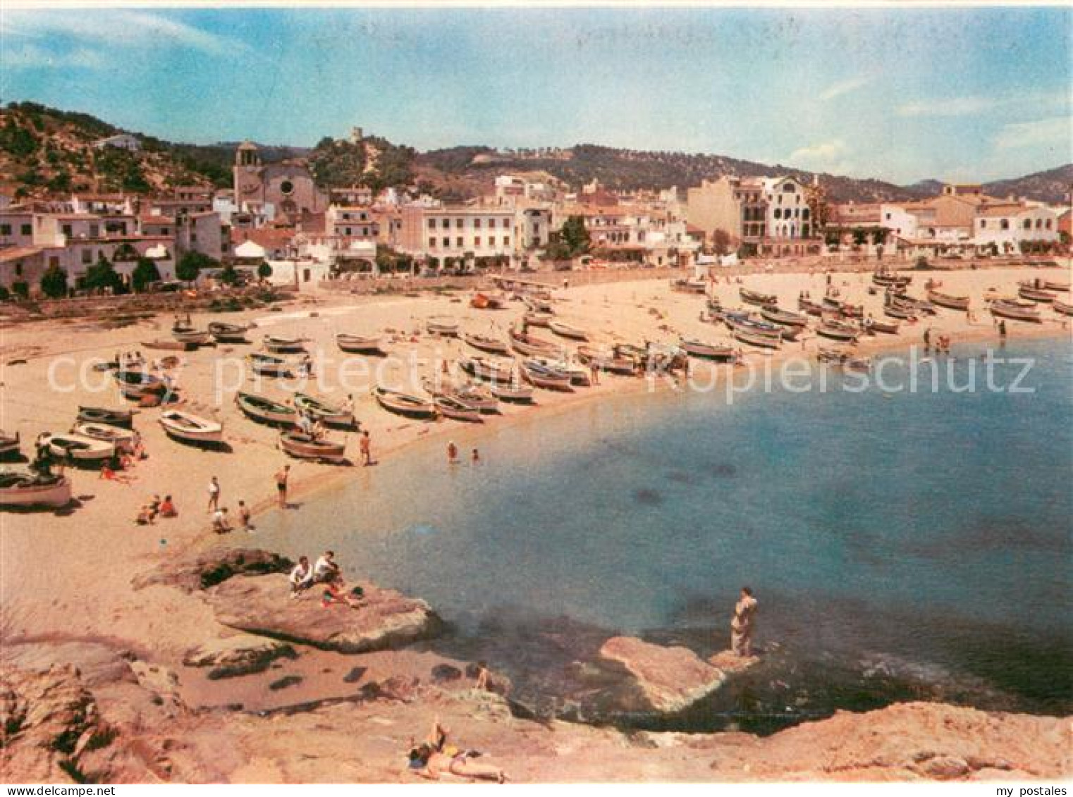 73779121 Tossa De Mar ES Strandpartie  - Autres & Non Classés