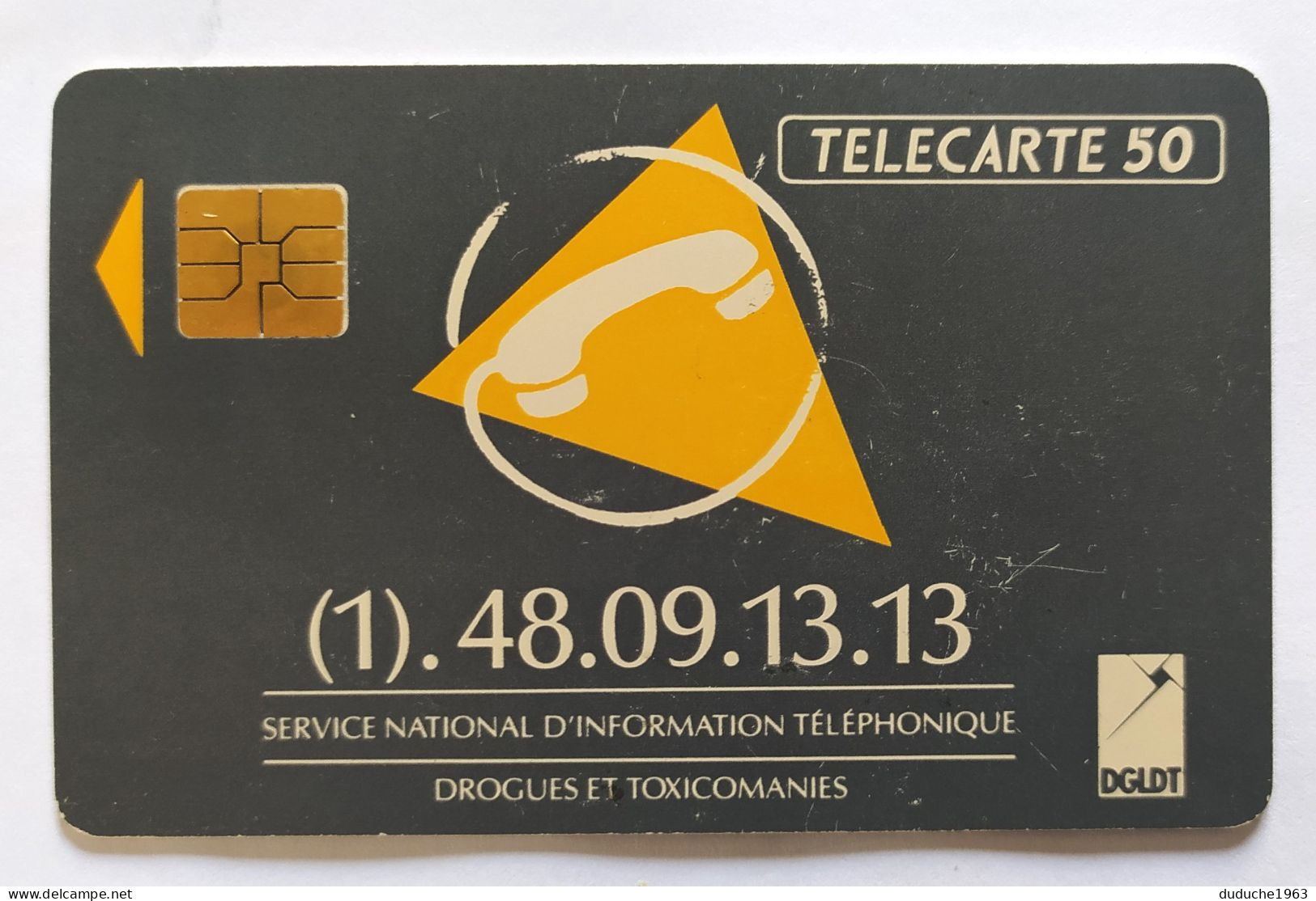 Télécarte France - Drogue - Unclassified